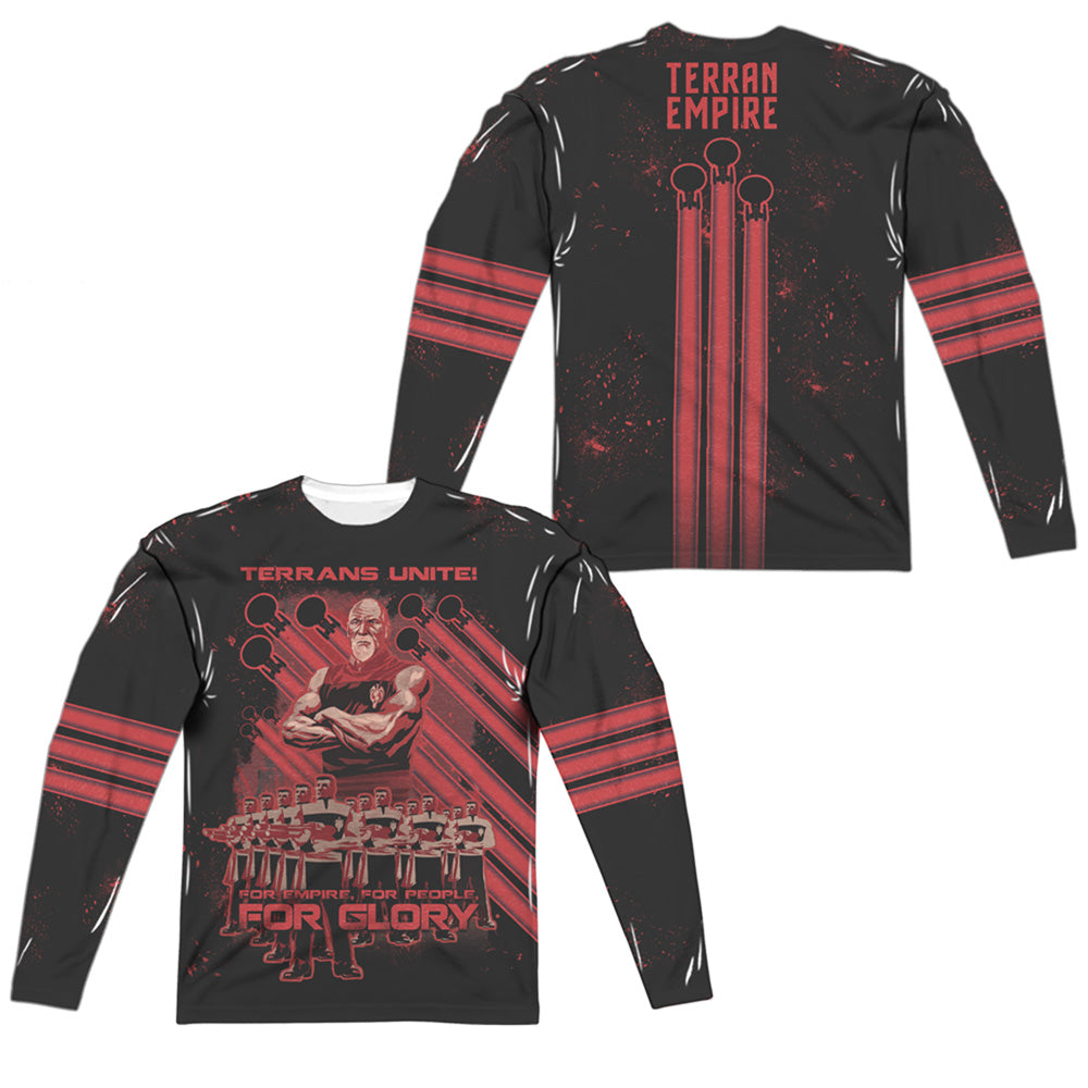 STAR TREK/TERRANS UNITE (FRONT/BACK PRINT)