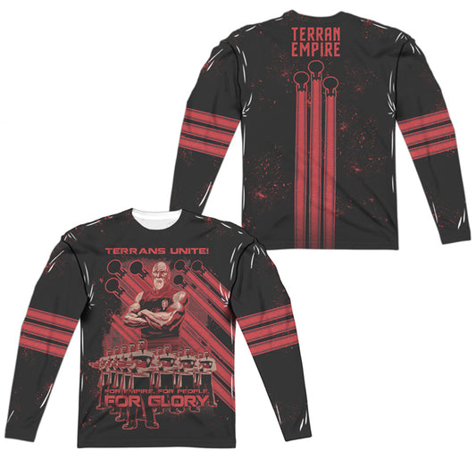 STAR TREK/TERRANS UNITE (FRONT/BACK PRINT)