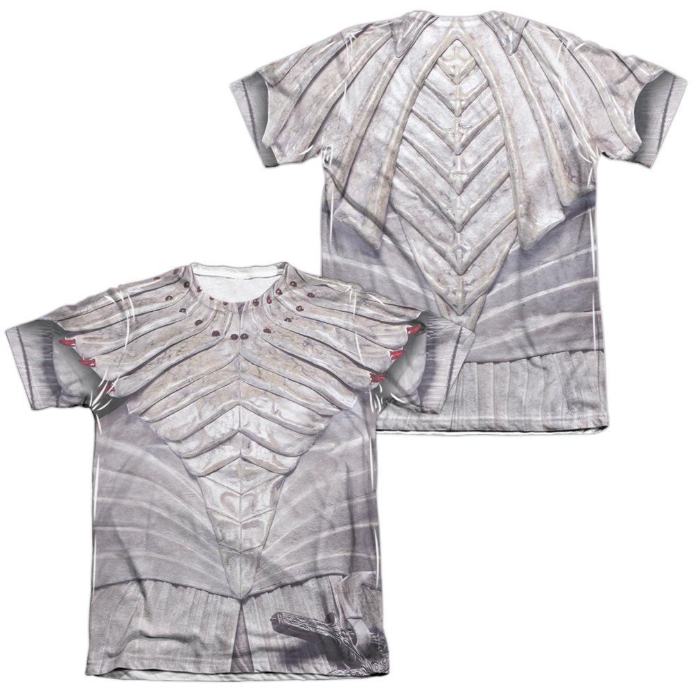 STAR TREK DISCOVERY/WHITE KLINGON UNIFORM (FRONT/BACK PRINT)