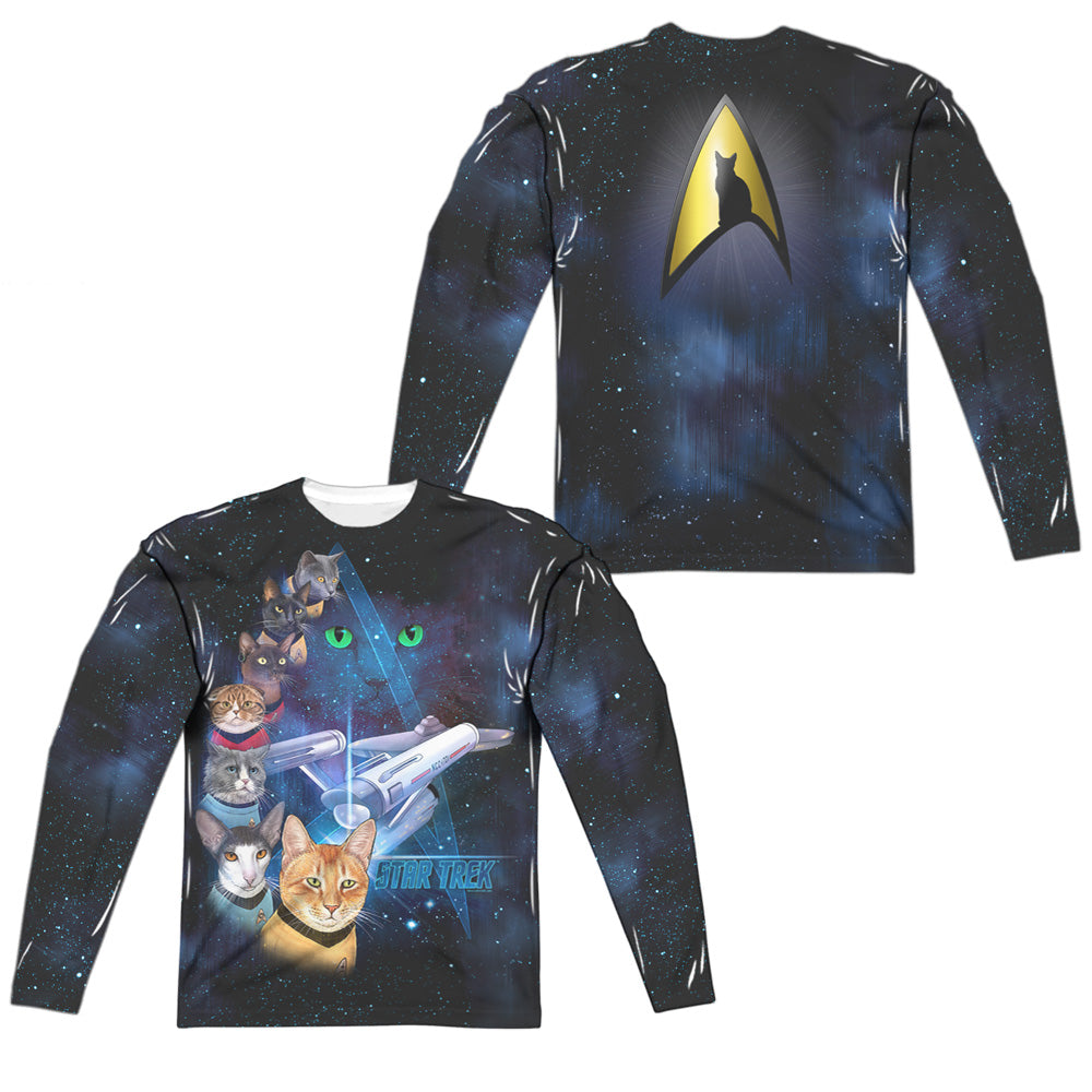 STAR TREK/CAST OF CATS (FRONT/BACK PRINT)