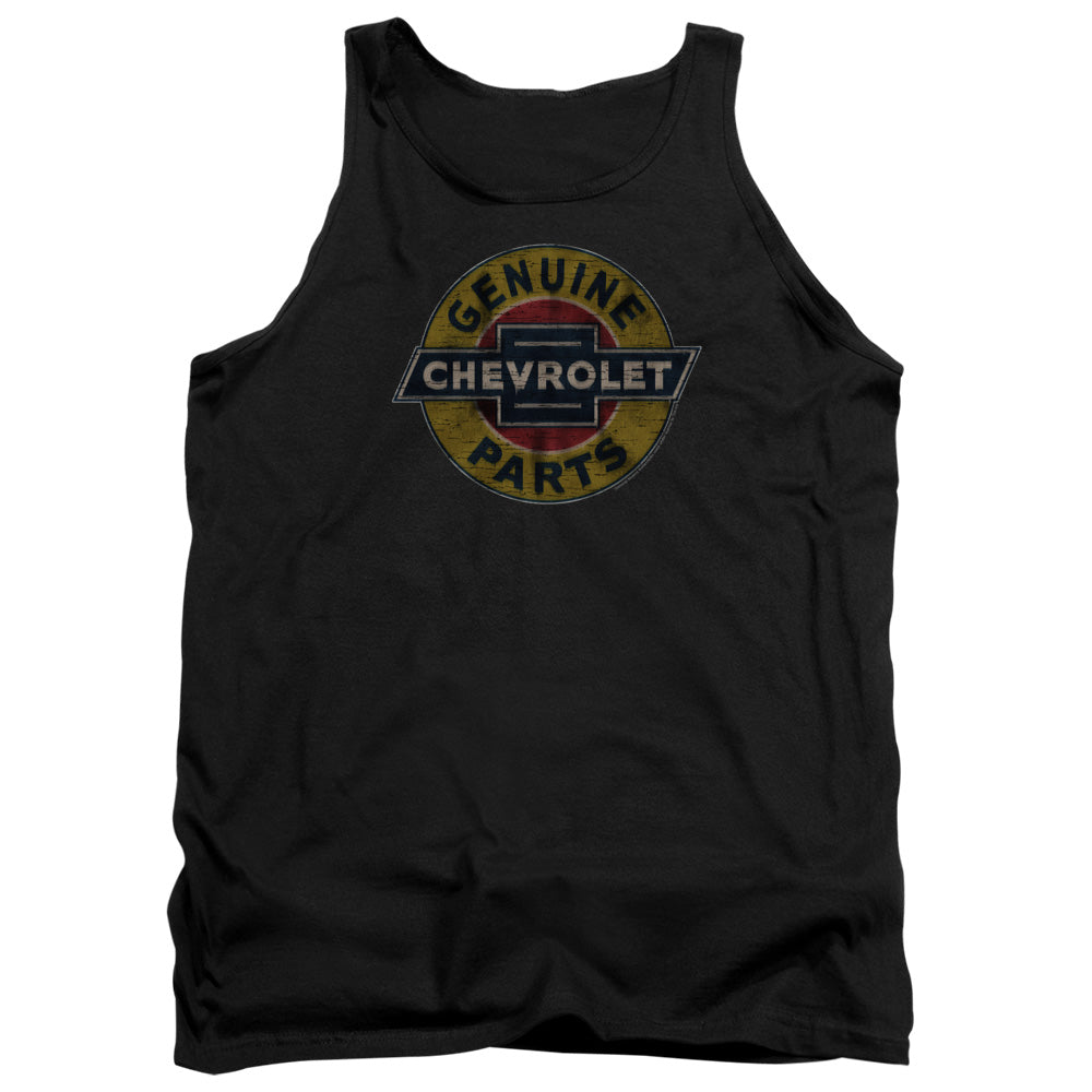CHEVROLET/GENUINE CHEVY PARTS DISTRESSED SIGN