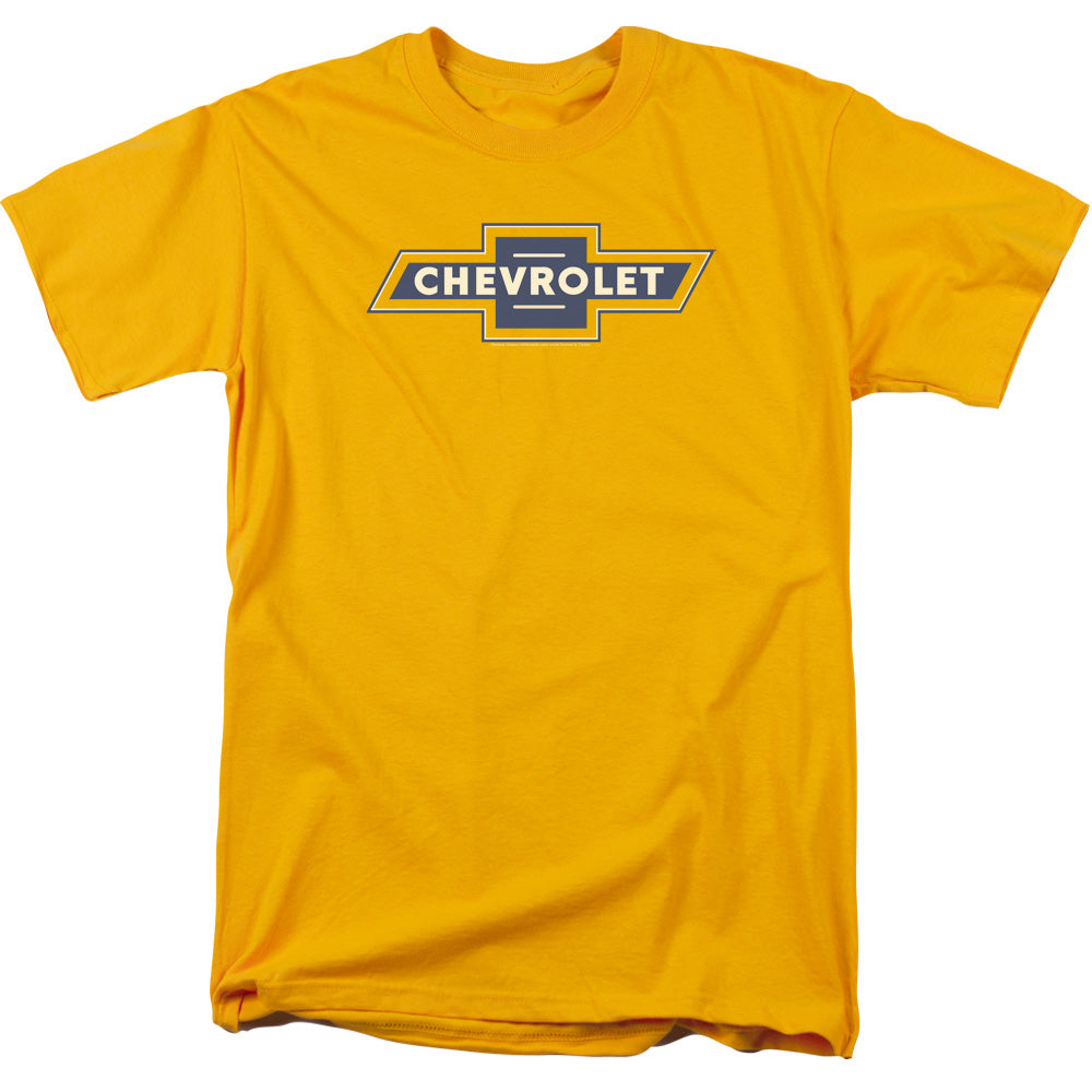 CHEVROLET/BLUE AND GOLD VINTAGE BOWTIE