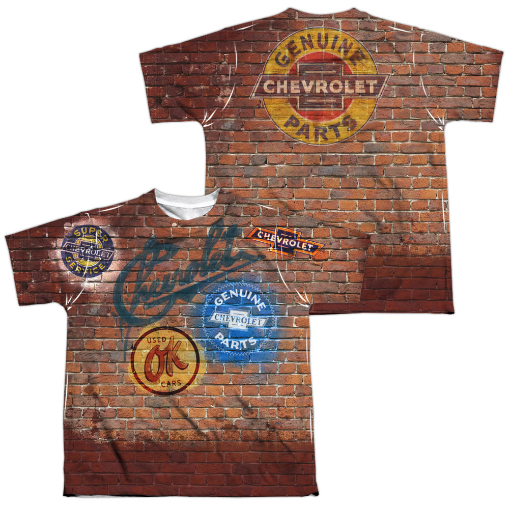 CHEVROLET/CHEVY SHOP WALL (FRONT/BACK PRINT)