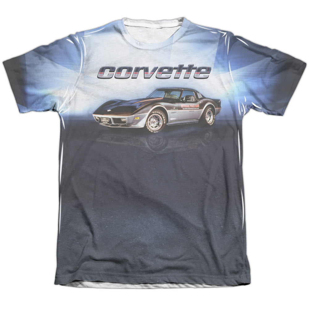 CHEVROLET/BLUE VETTE CHECK FLAG