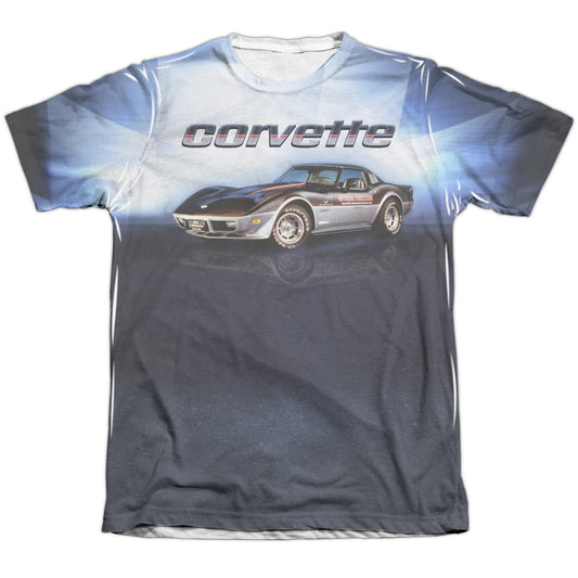 CHEVROLET/BLUE VETTE CHECK FLAG