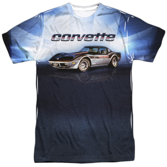 CHEVROLET/BLUE VETTE CHECK FLAG