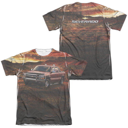 CHEVROLET/SILVERADO IN THE MUD (FRONT/BACK PRINT)