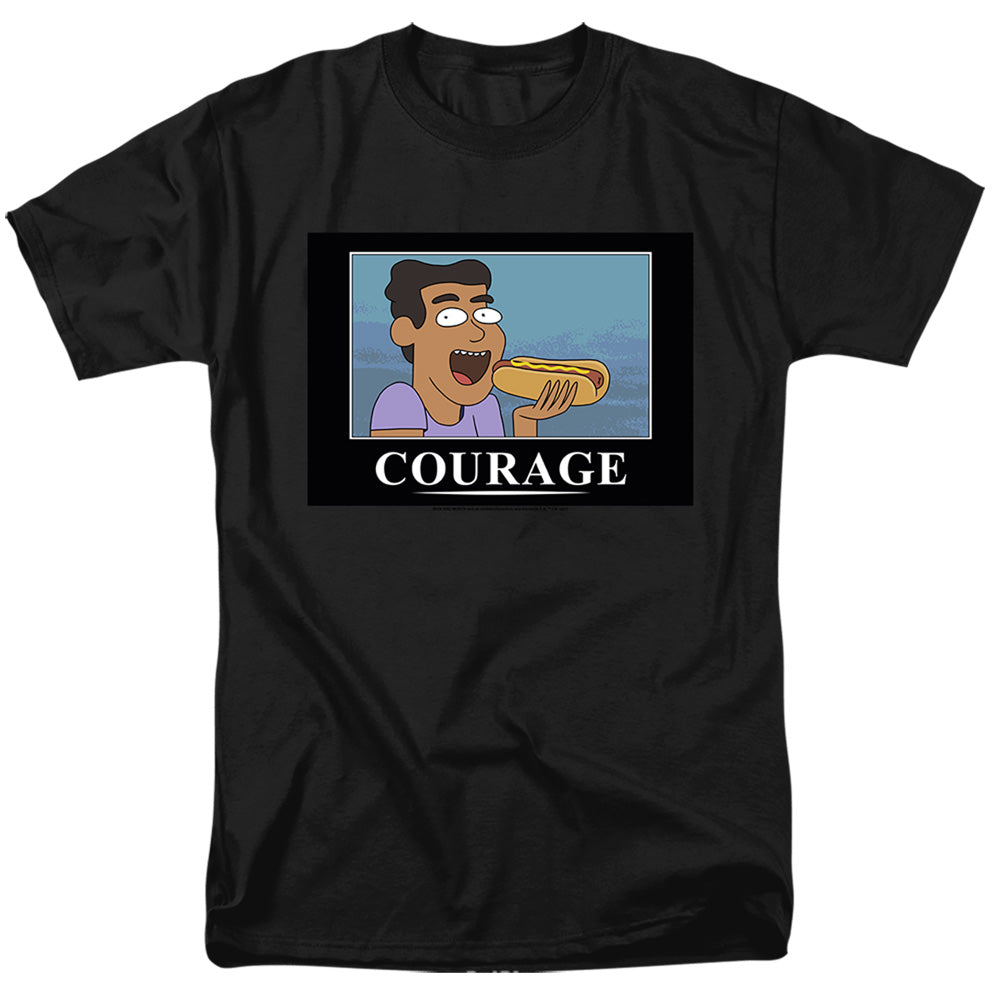 RICK AND MORTY/COURAGE POSTER