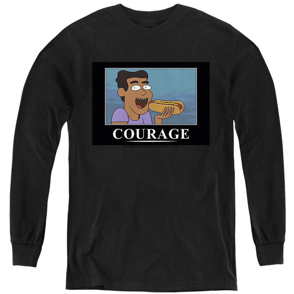 RICK AND MORTY/COURAGE POSTER
