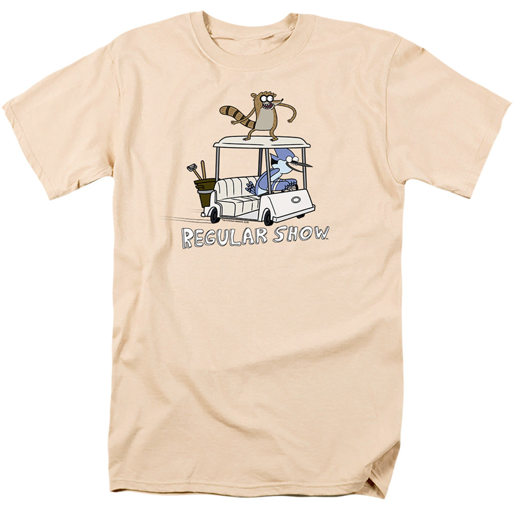 REGULAR SHOW/GOLF CART