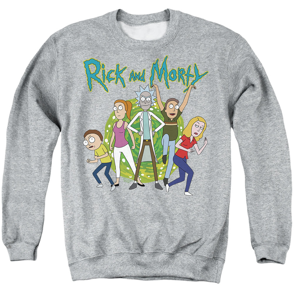 RICK AND MORTY/FAMILY FIGHTS TOGETHER