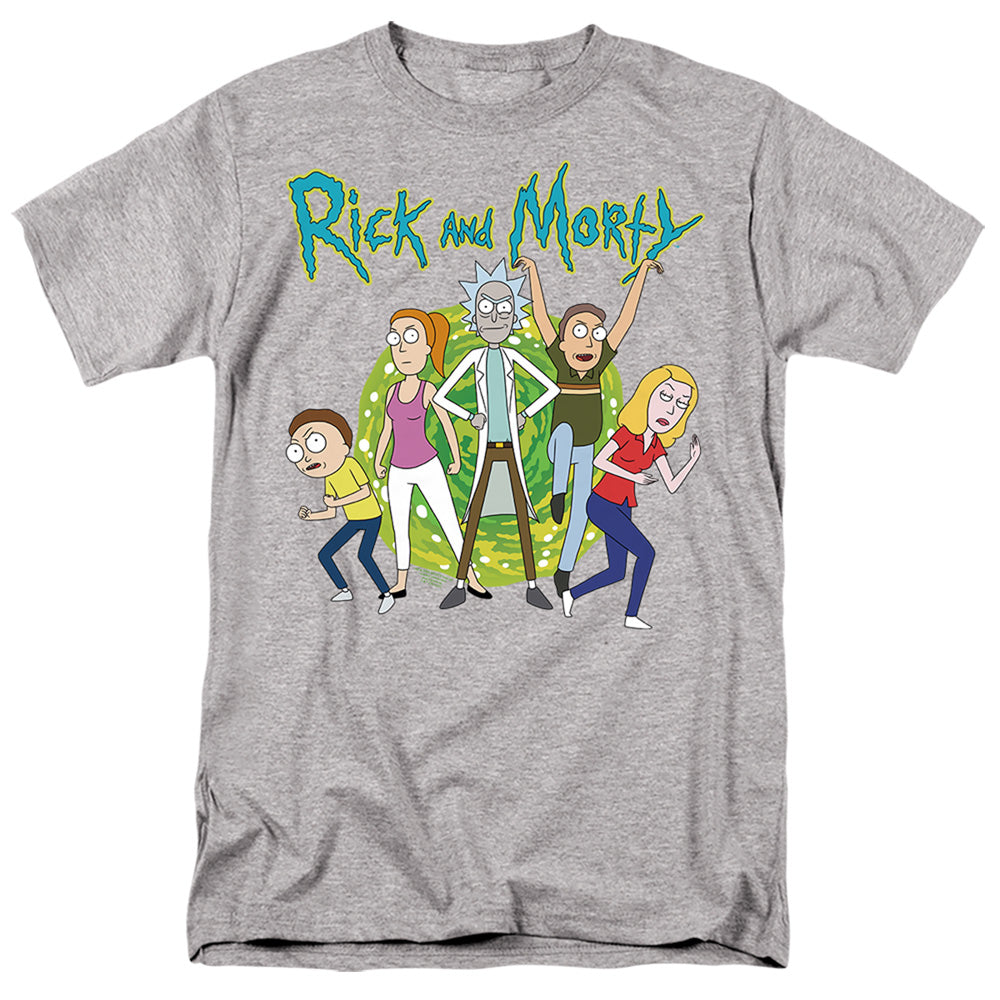 RICK AND MORTY/FAMILY FIGHTS TOGETHER