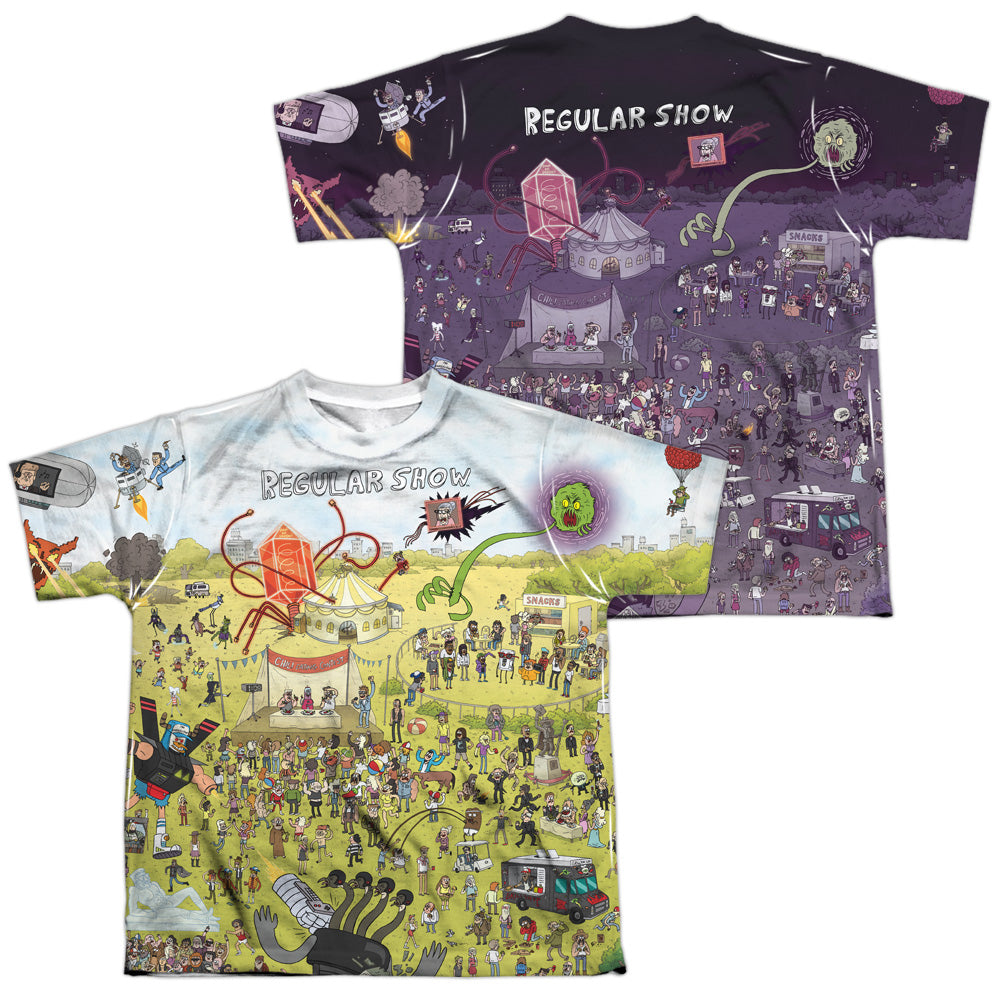 REGULAR SHOW/GROUP SHOT (FRONT/BACK PRINT)