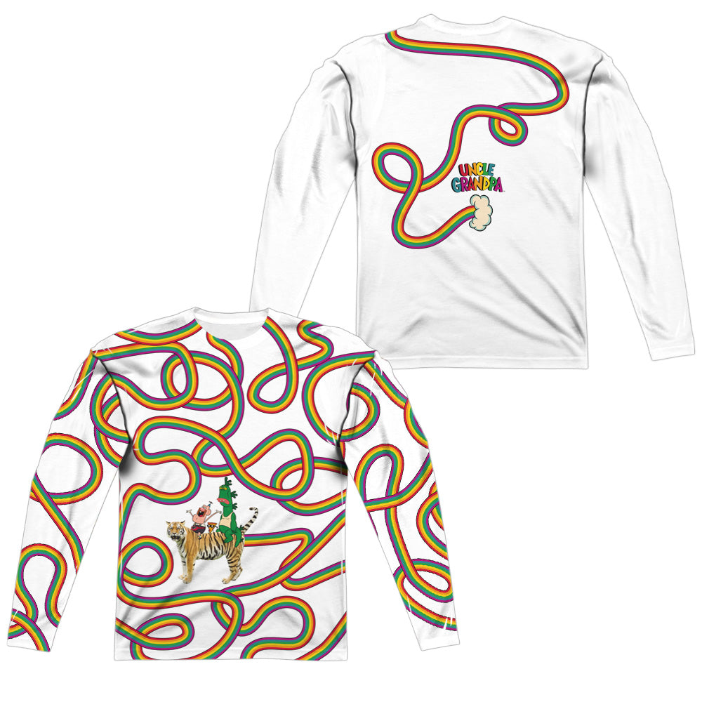 UNCLE GRANDPA/RAINBOWS (FRONT/BACK PRINT)