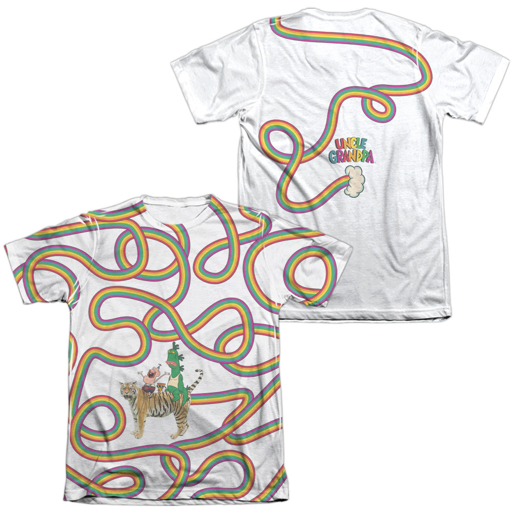 UNCLE GRANDPA/RAINBOWS (FRONT/BACK PRINT)