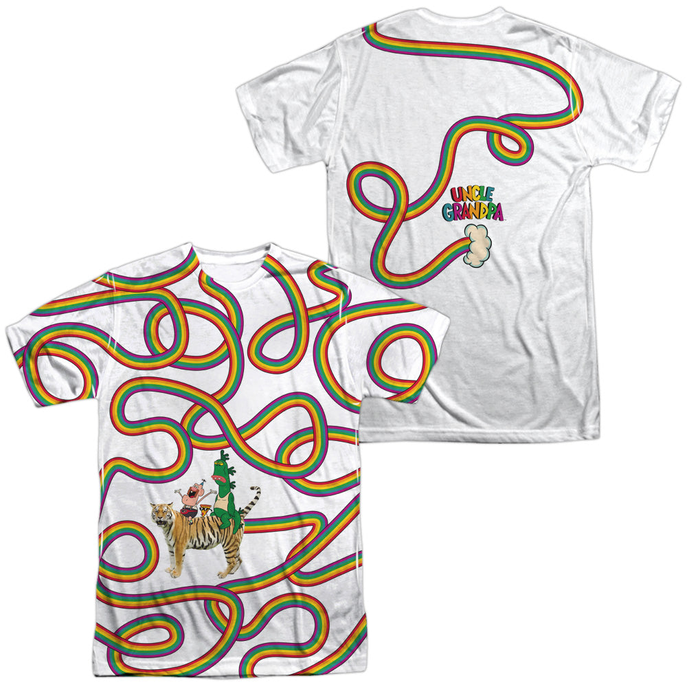 UNCLE GRANDPA/RAINBOWS (FRONT/BACK PRINT)