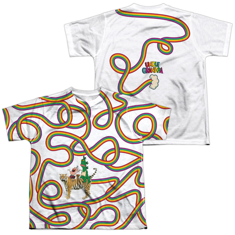 UNCLE GRANDPA/RAINBOWS (FRONT/BACK PRINT)