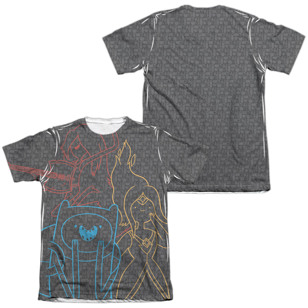 ADVENTURE TIME/ADVENTURE TRIO (FRONT/BACK PRINT)
