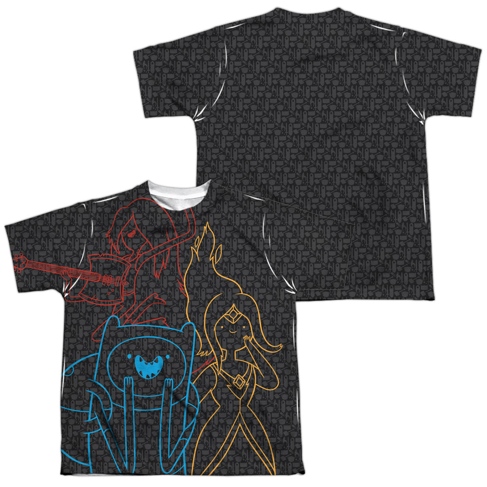 ADVENTURE TIME/ADVENTURE TRIO (FRONT/BACK PRINT)