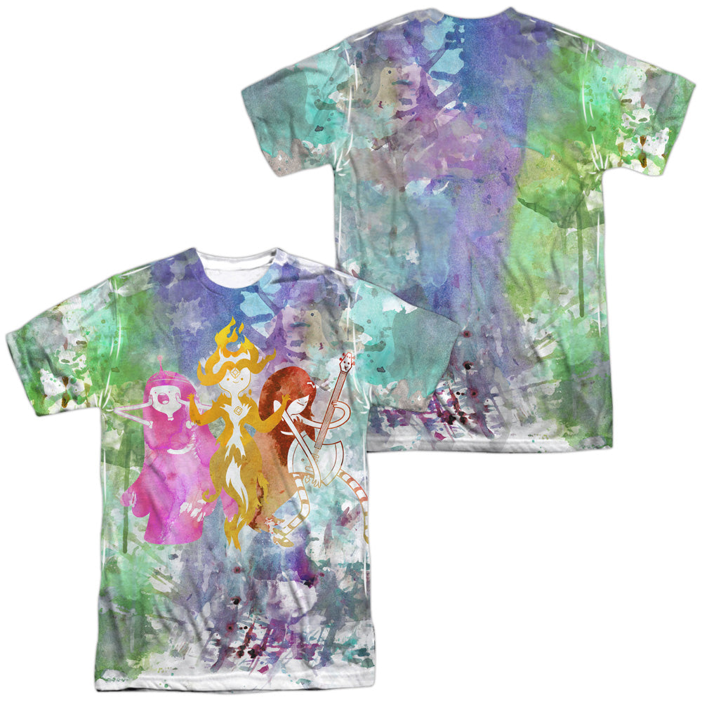 ADVENTURE TIME/THREE LADIES (FRONT/BACK PRINT)