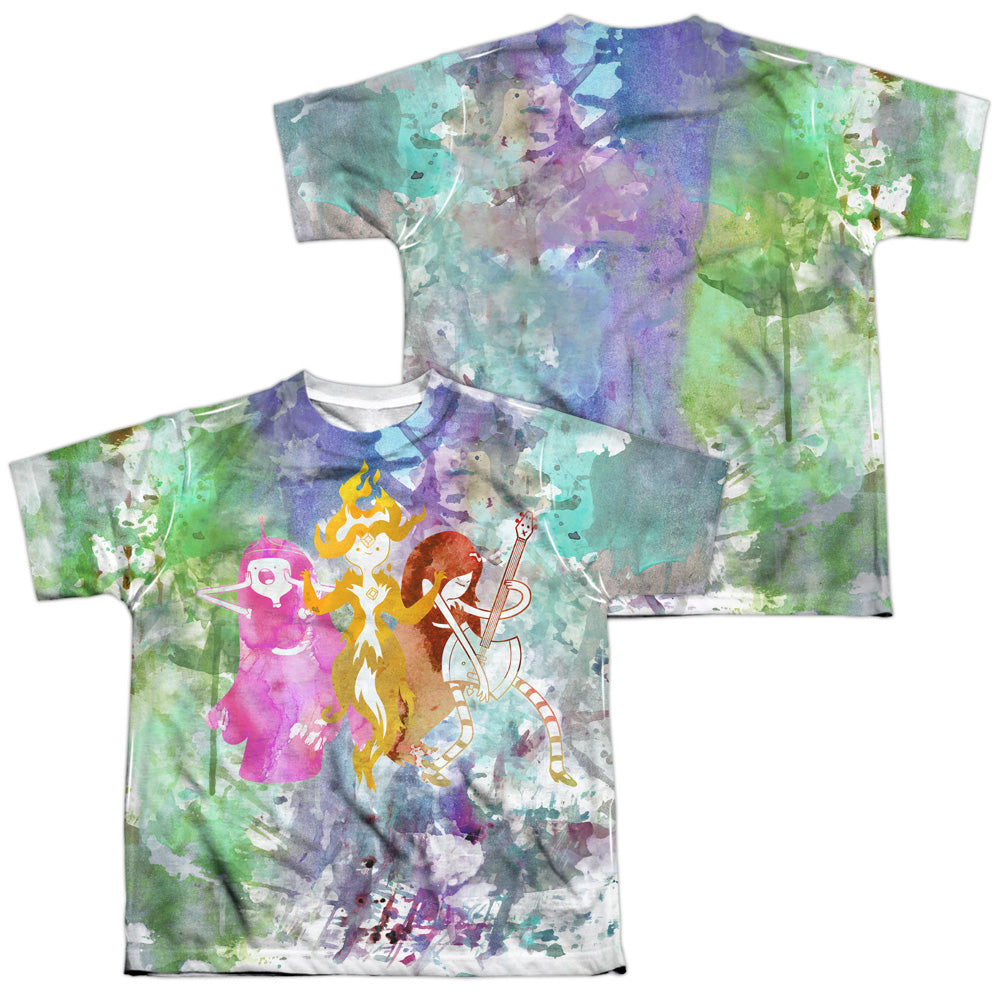 ADVENTURE TIME/THREE LADIES (FRONT/BACK PRINT)