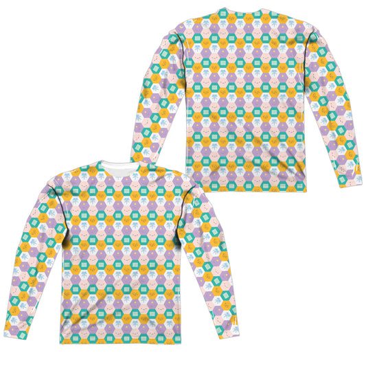 ADVENTURE TIME/HEXAGON PATTERN (FRONT/BACK PRINT)