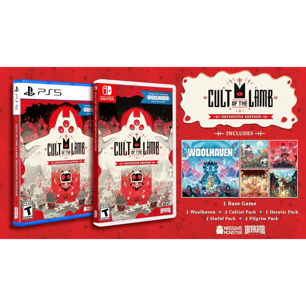 Cult of the Lamb: Definitive Edition - PS5