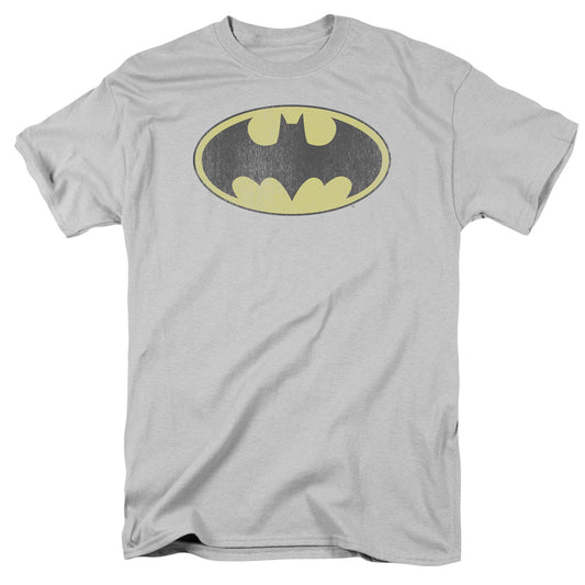 DC BATMAN/RETRO BAT LOGO DISTRESSED