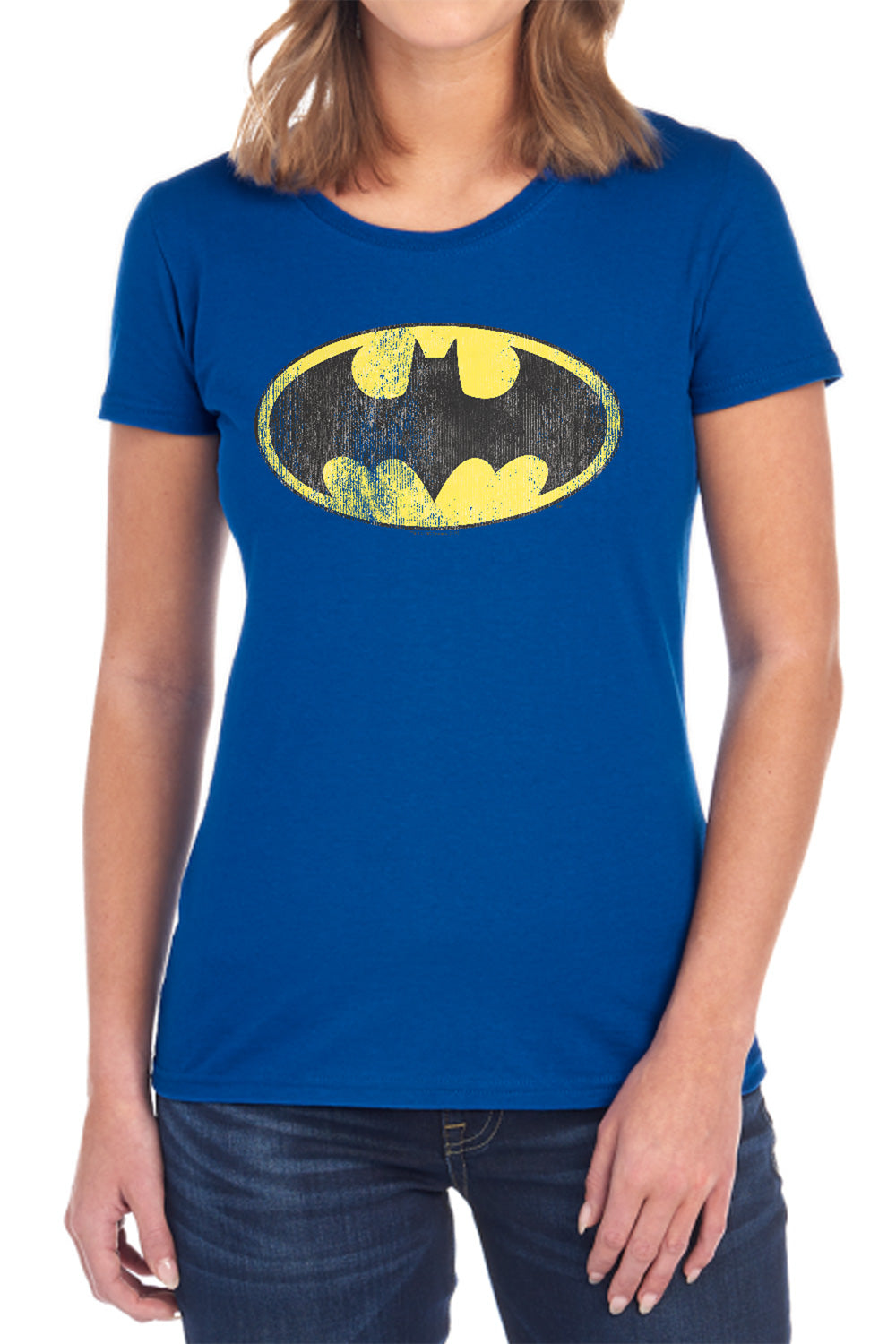 DC/RETRO BAT LOGO DISTRESSED