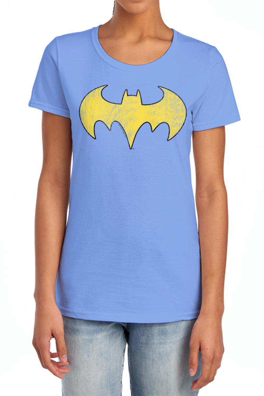 DC/BATGIRL LOGO DISTRESSED