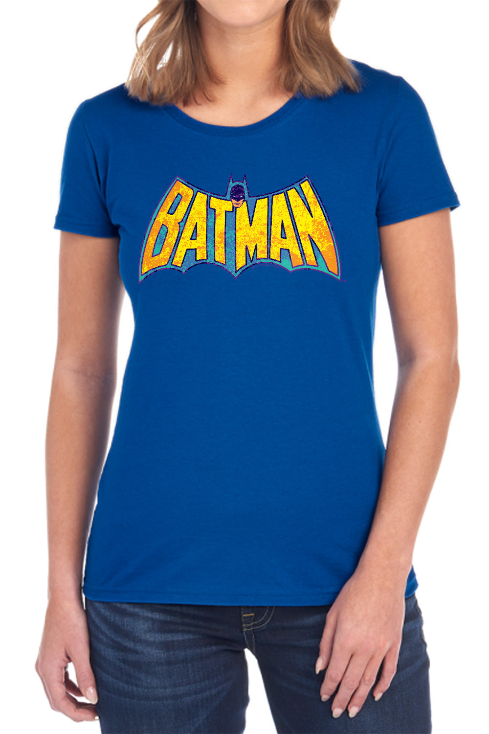 DCO/BATMAN NEON DISTRESS LOGO