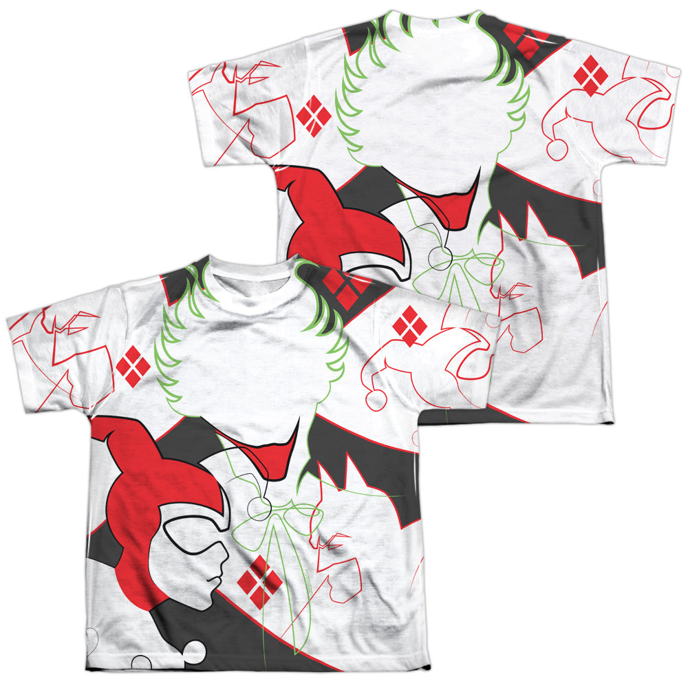 DCO/JOKER/HARLEY INLINE (FRONT/BACK PRINT)