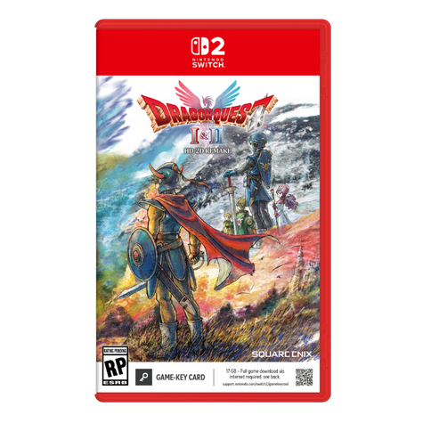 Dragon Quest I & II HD-2D Remake - Switch 2 (Game-Key Card)