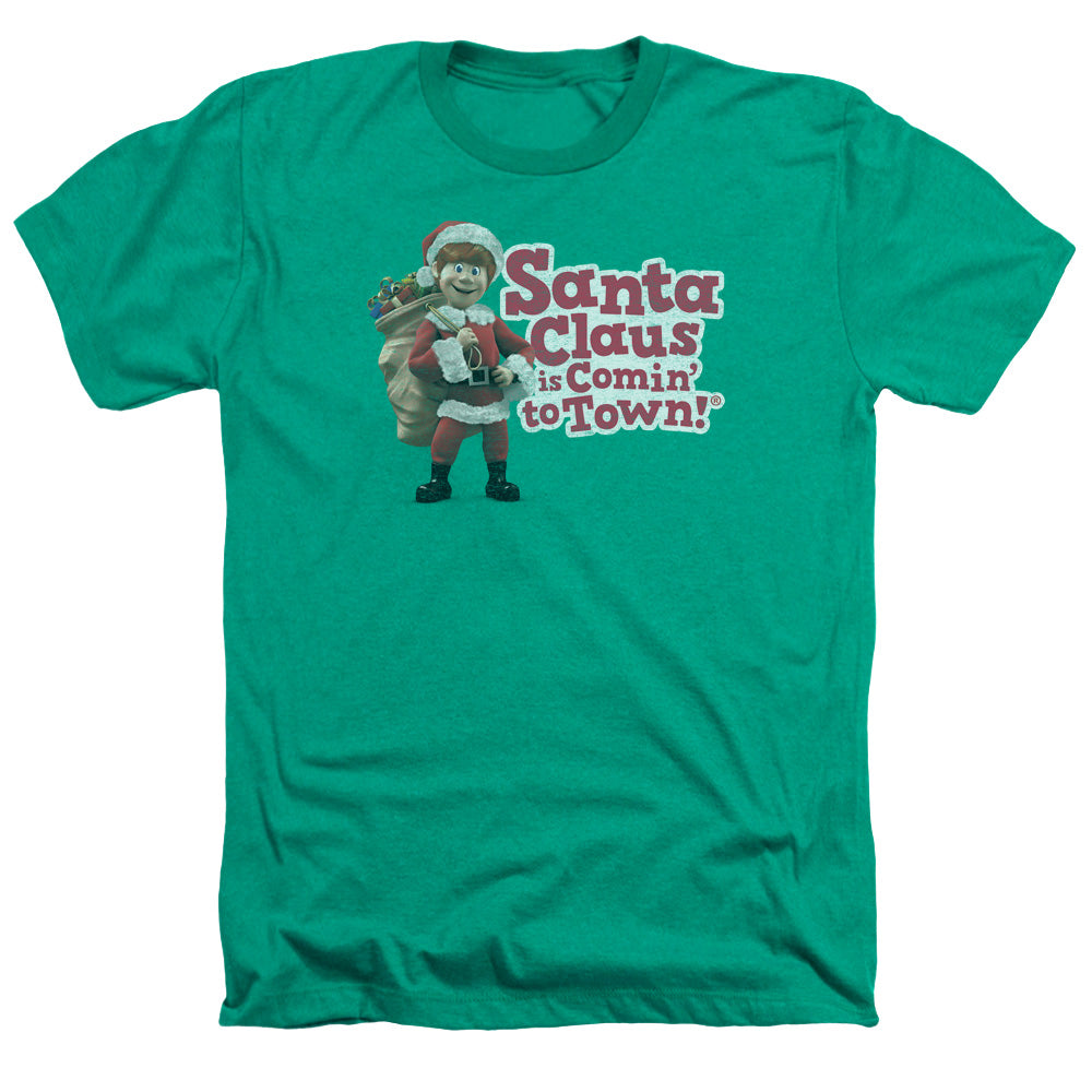 SANTA CLAUS IS COMIN TO TOWN/SANTA LOGO