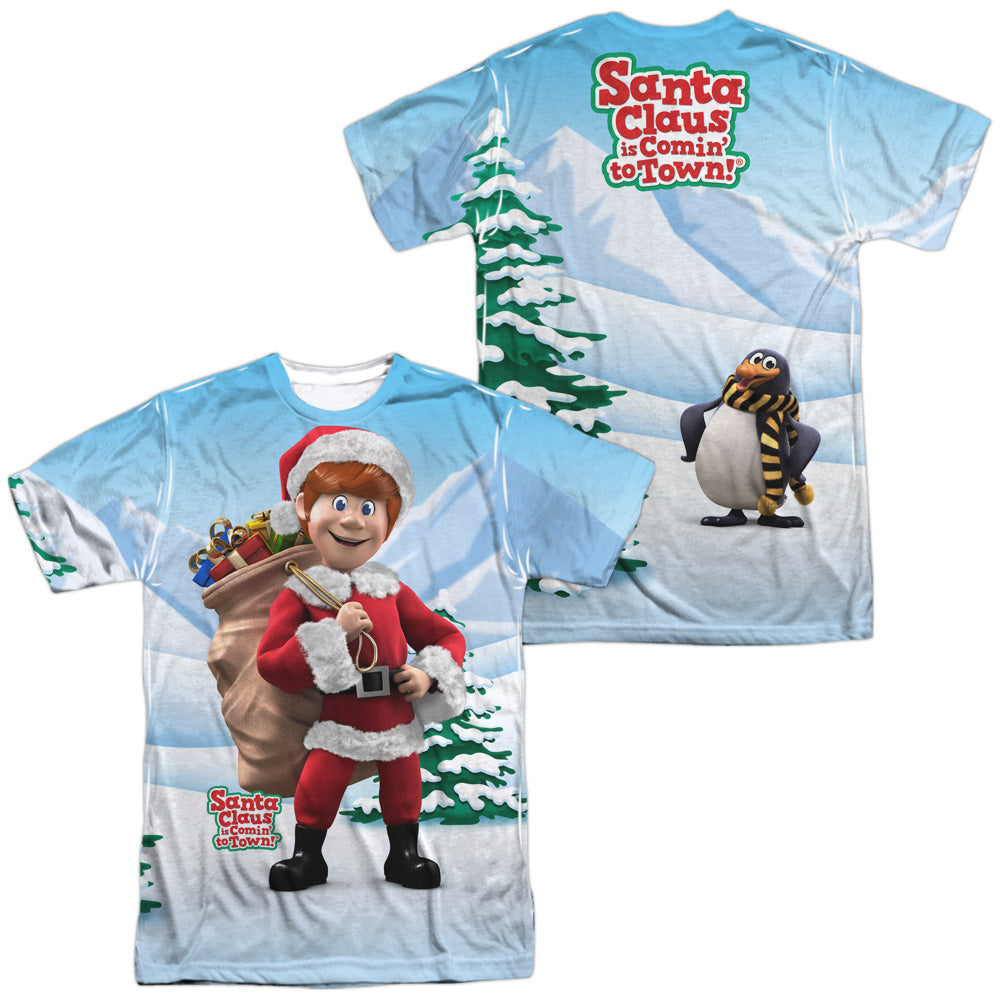 SANTA CLAUS IS COMIN TO TOWN/HELPERS (FRONT/BACK PRINT)