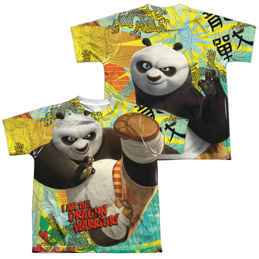 KUNG FU PANDA/DRAGON WARRIOR (FRONT/BACK PRINT)