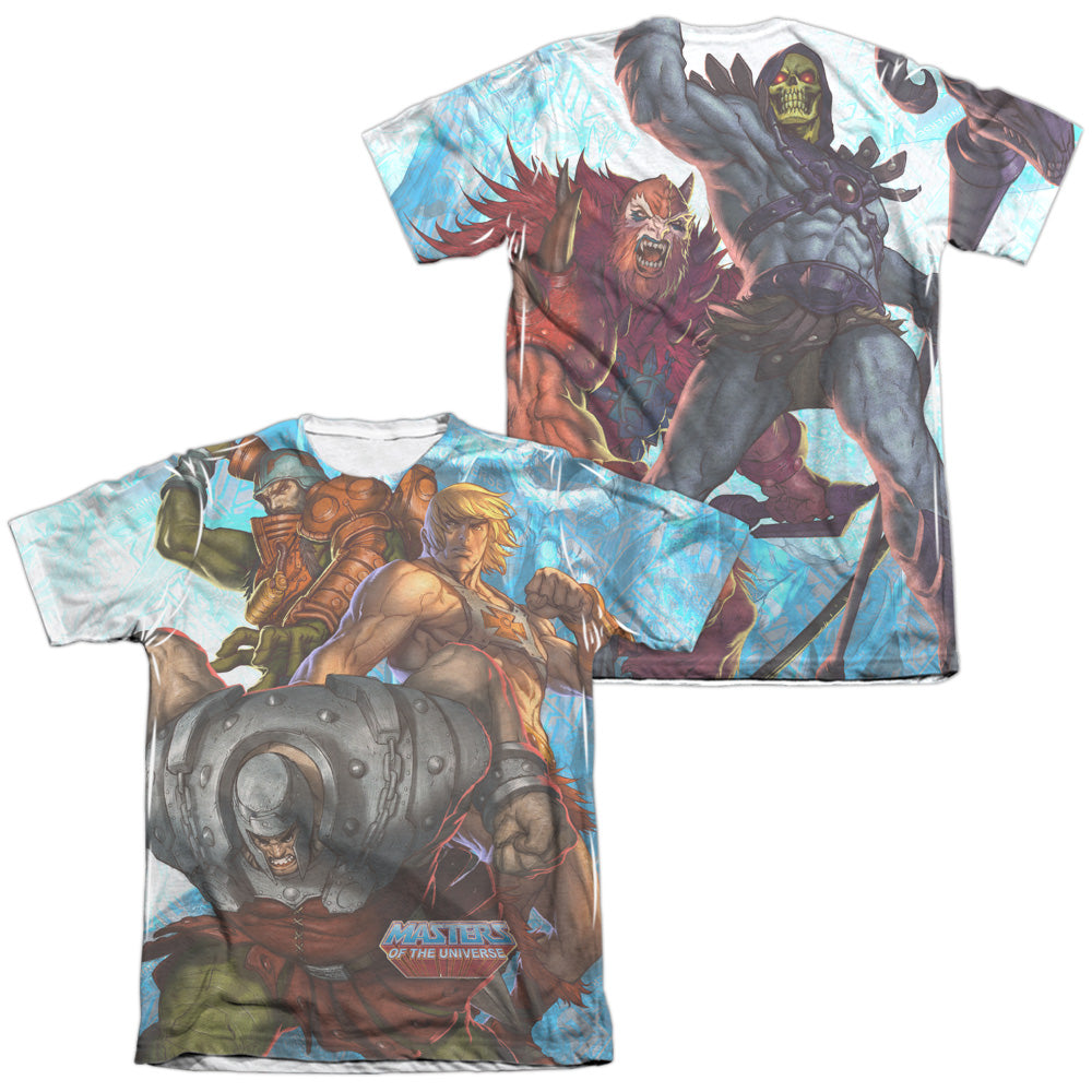 MASTERS OF THE UNIVERSE/HEROES AND VILLAINS (FRONT/BACK PRINT)