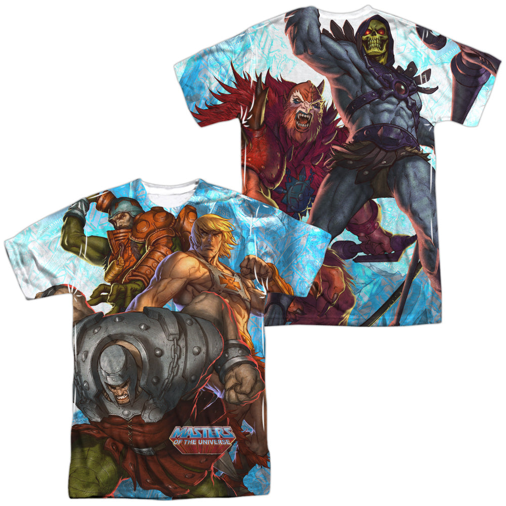 MASTERS OF THE UNIVERSE/HEROES AND VILLAINS (FRONT/BACK PRINT)