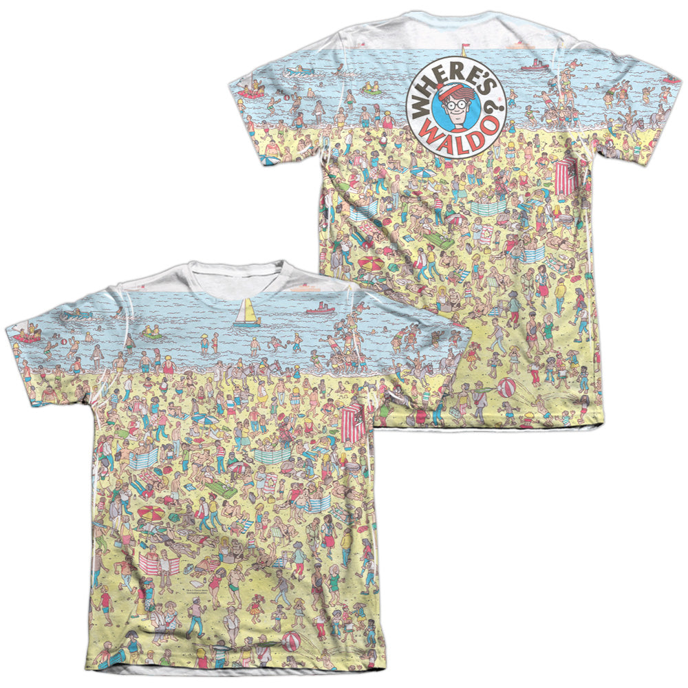 WHERE'S WALDO/BEACH SCENE (FRONT/BACK PRINT)