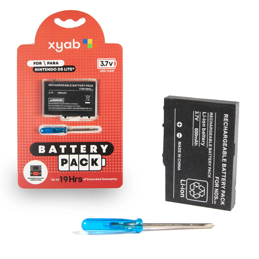 DS Lite Rechargeable Controller Battery Pack - xyab