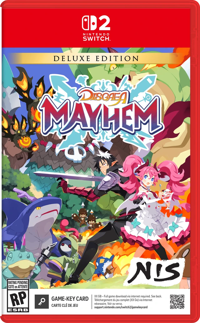 Disgaea Mayhem: Deluxe Edition - Switch 2 (Game-Key Card)