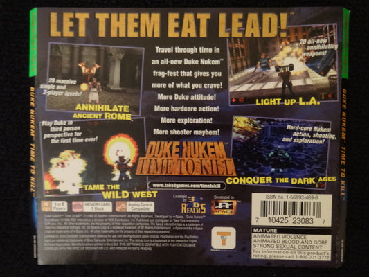Duke Nukem Time To Kill