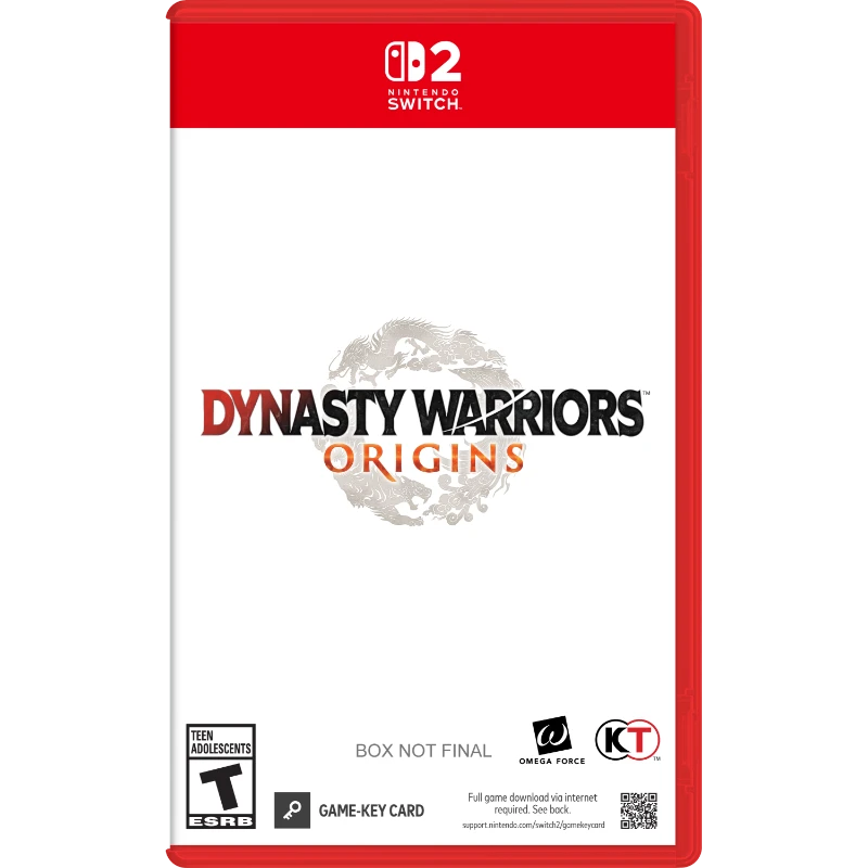 Dynasty Warriors: Origins - Switch 2 (Game-Key Card)