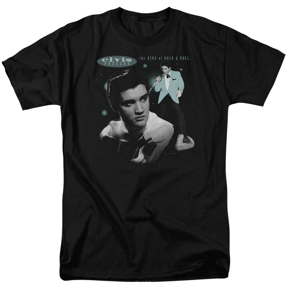 ELVIS PRESLEY/TEAL PORTRAIT