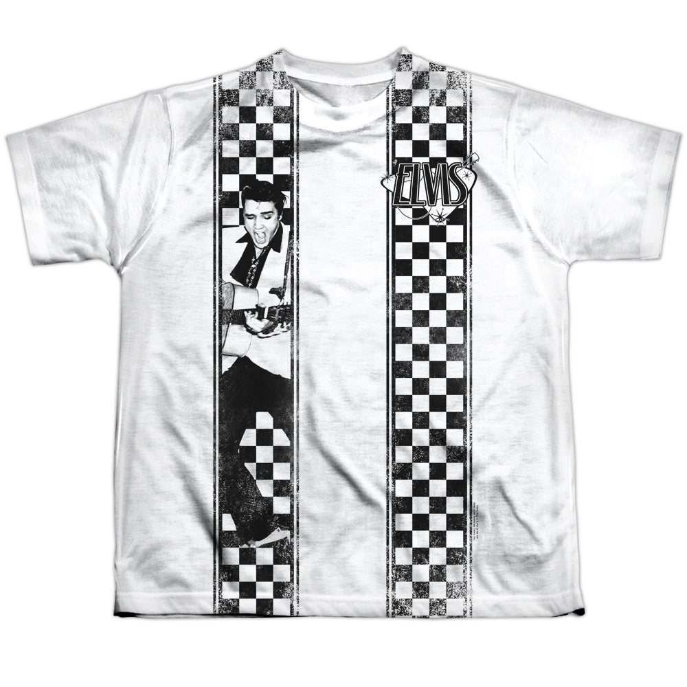 ELVIS PRESLEY/CHECKERED BOWLING SHIRT