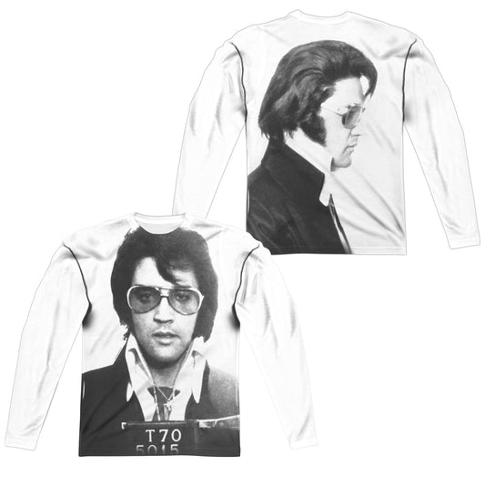 ELVIS PRESLEY/MUGSHOT (FRONT/BACK PRINT)