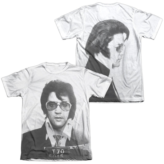 ELVIS PRESLEY/MUGSHOT (FRONT/BACK PRINT)