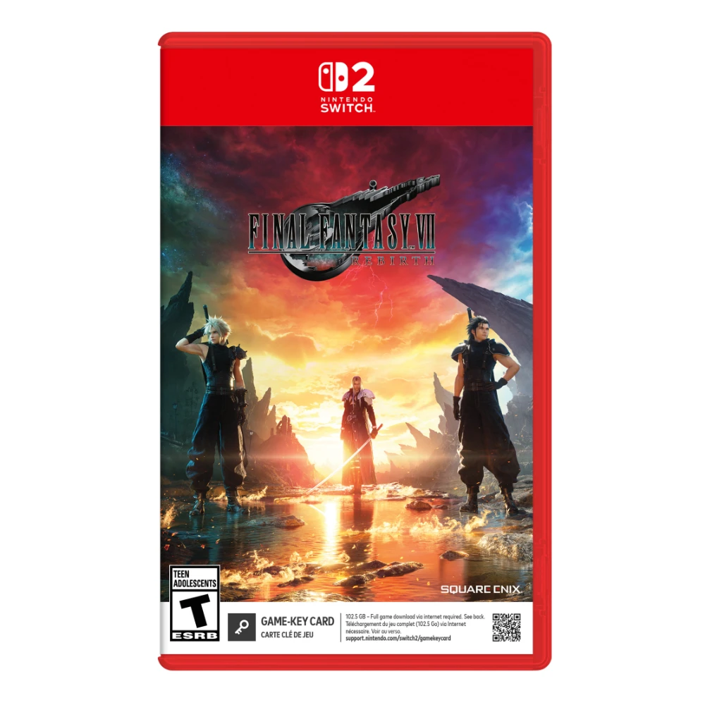 Final Fantasy VII Rebirth - Switch 2 (Game-Key Card)-1