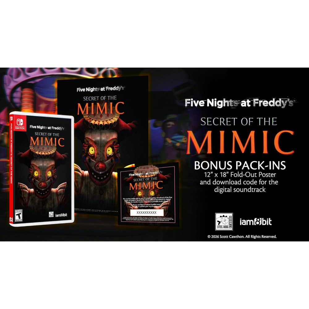 Five Nights at Freddy's: Secret of the Mimic - Switch