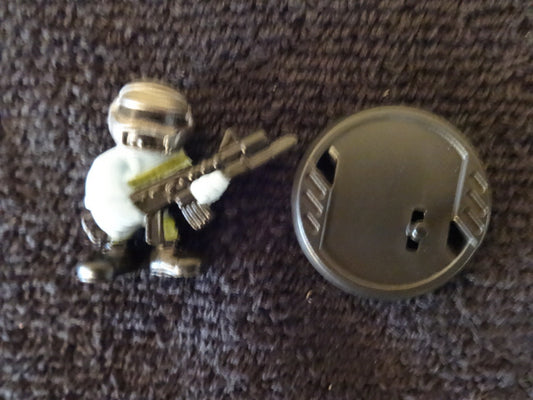 G.I. Joe Micro Force Series 1 Number 35 Steel Brigade